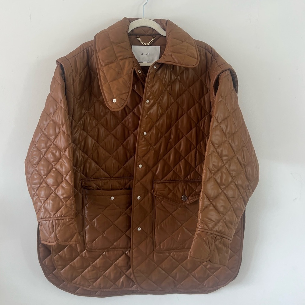 A.L.C Convertible Quilted Shell Jacket - Picture 2 of 5